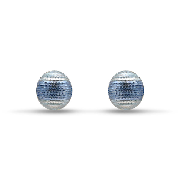 Textured Sphere Stud Earrings
