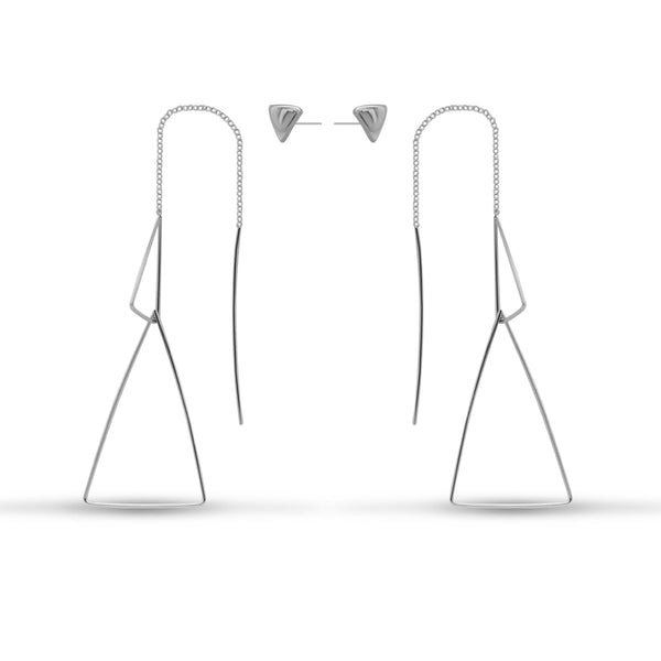 Triangle Drop & Stud