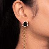 Emerald Cut Drop Chain