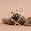 Green Emerald Heart