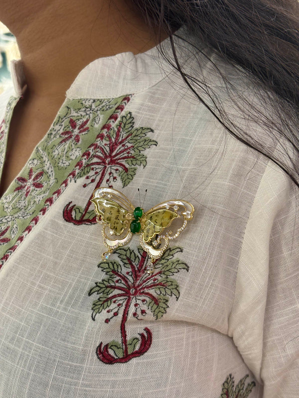 Antique Filigree Butterfly