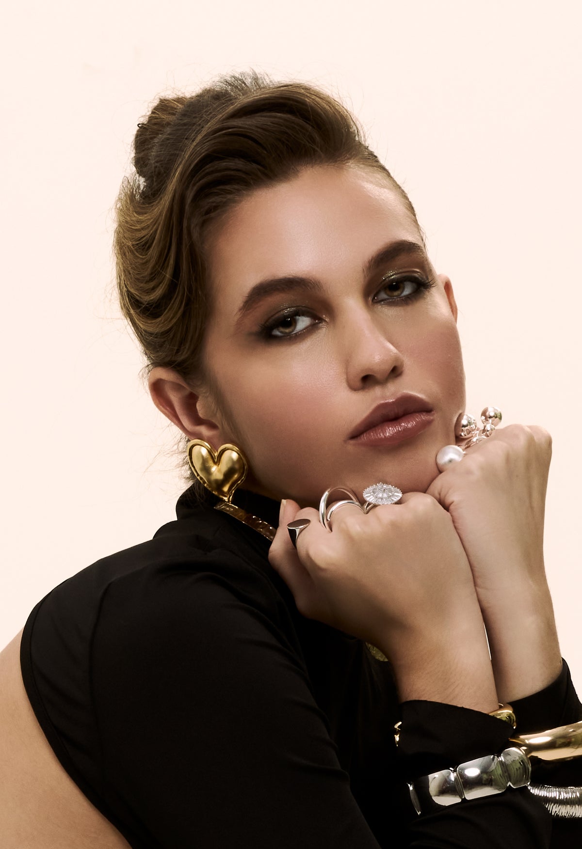 Heart Stud