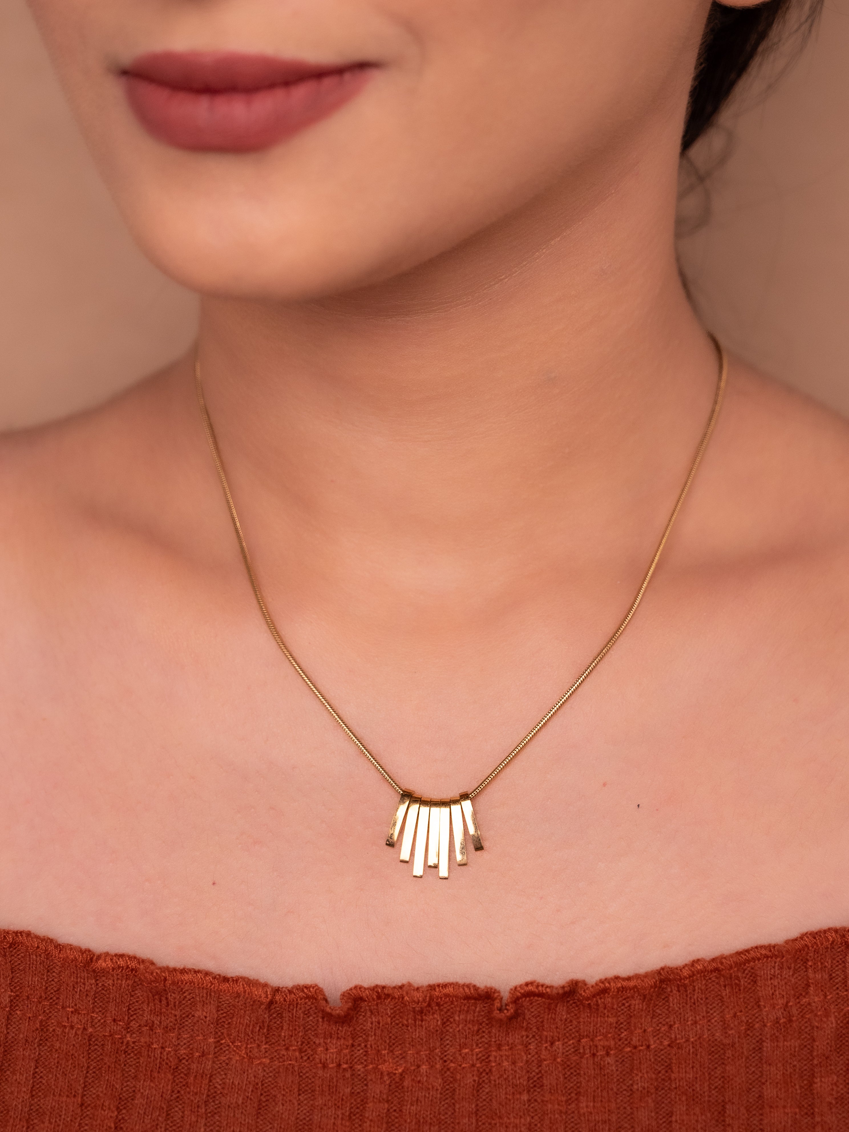 Golden Chimes Necklace