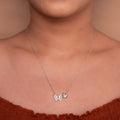 Diamond Butterfly Pendant