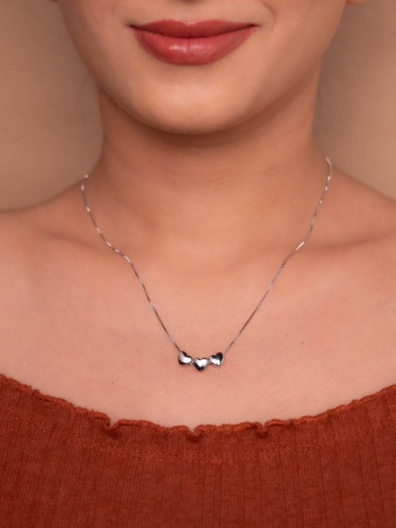 Triple Heart Mini Pendant