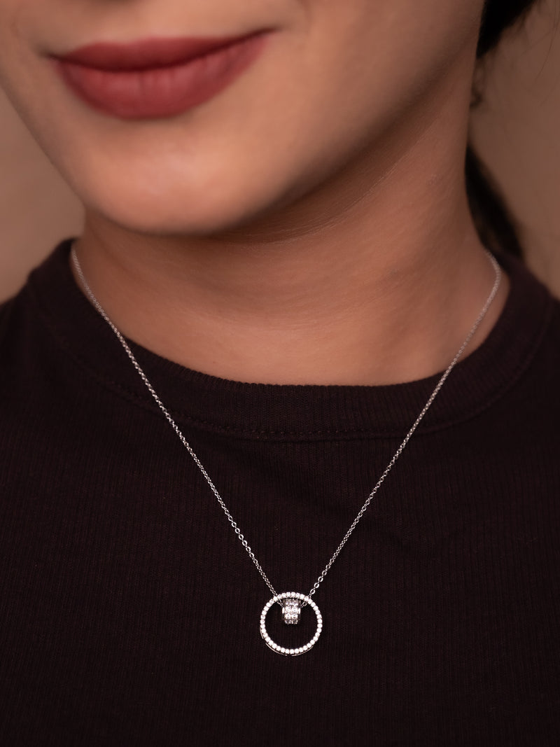 Minimalist Circle Pendant