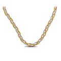 Tri-Color Spiral Twist Chain