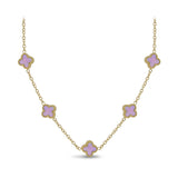Lavender Clover Charm