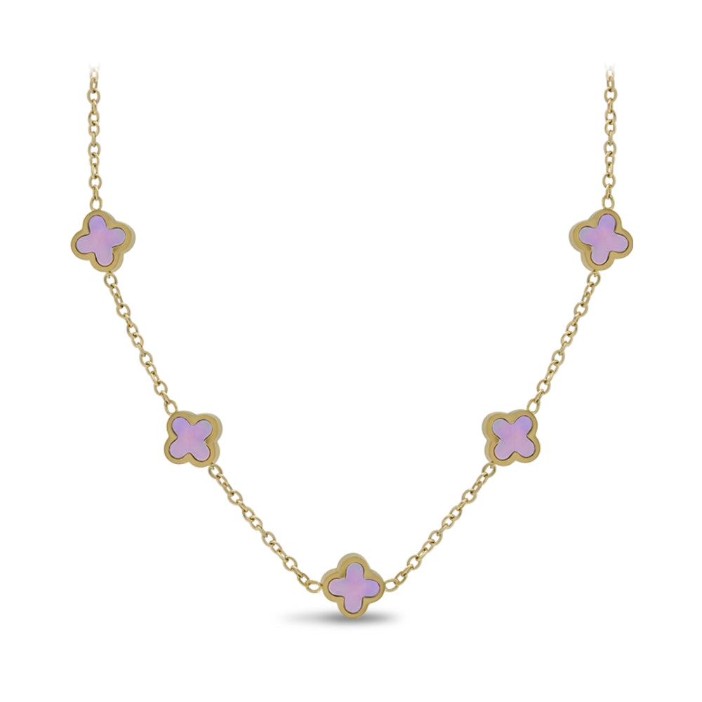 Lavender Clover Charm