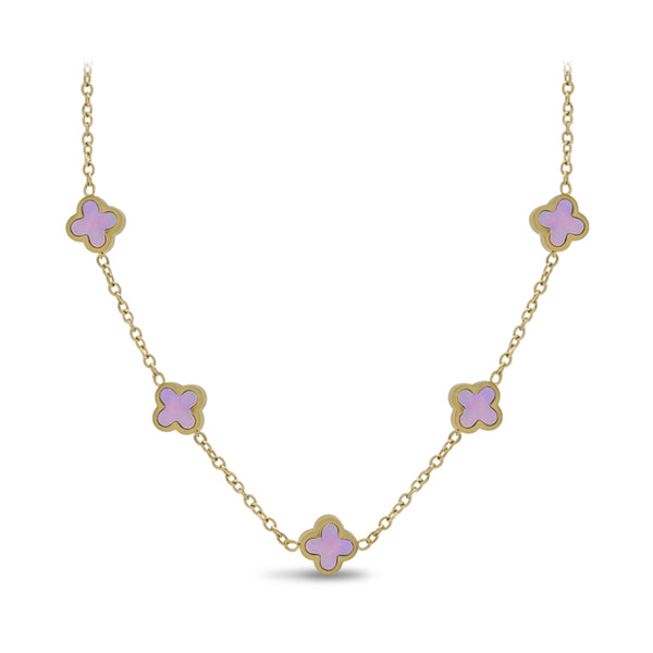 Lavender Clover Charm