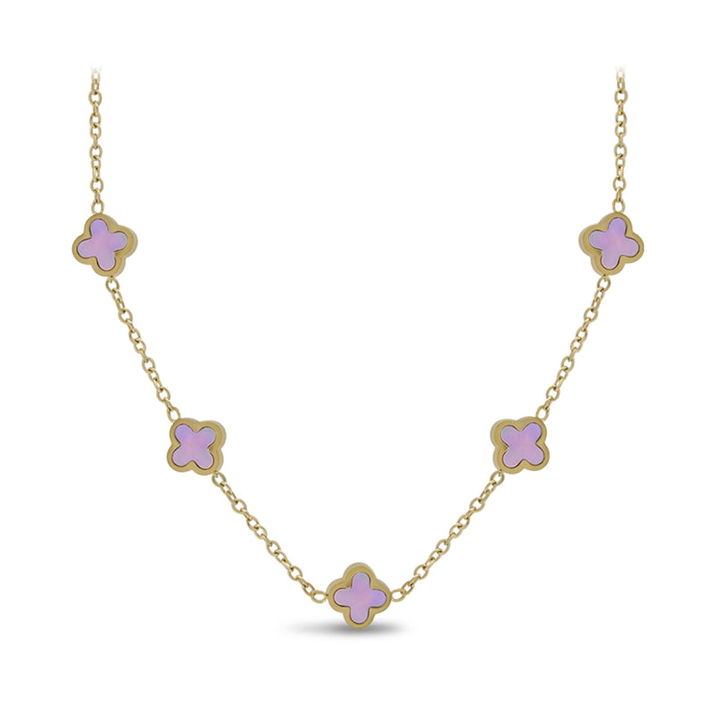 Lavender Clover Charm