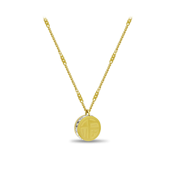 Chinese Letter Bless Pendant