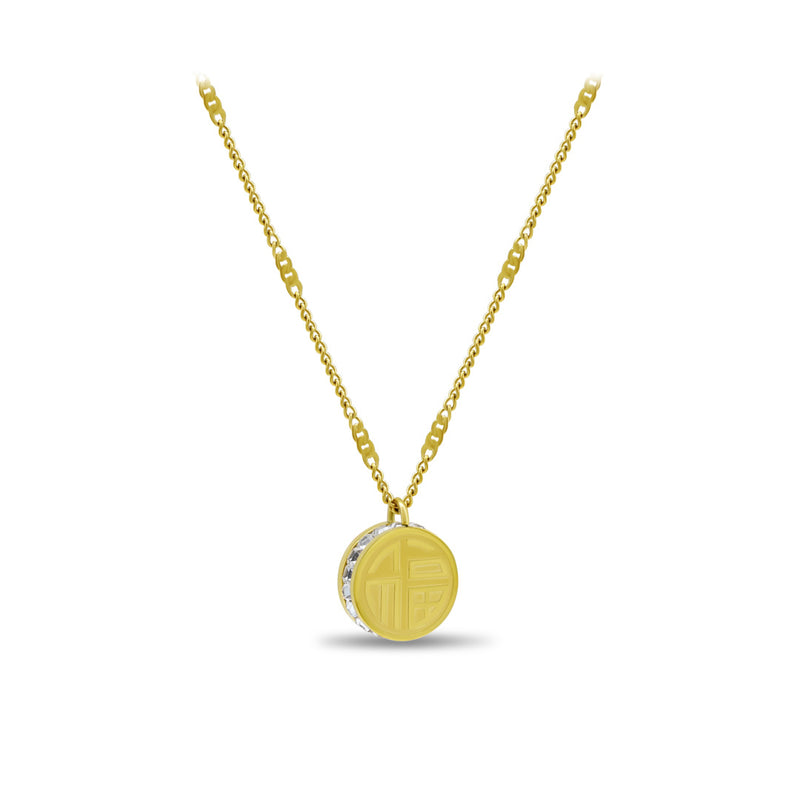 Chinese Letter Bless Pendant
