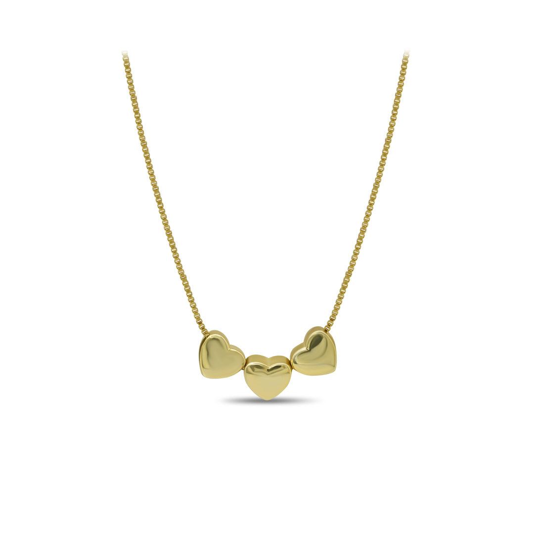 Triple Heart Mini Pendant