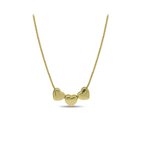 Triple Heart Mini Pendant