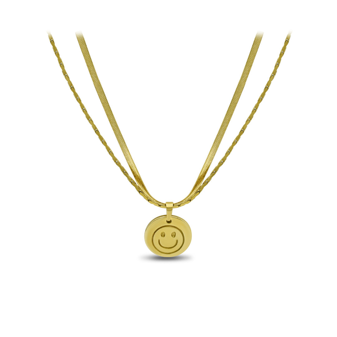 Smiley Face Pendant | NC75-18