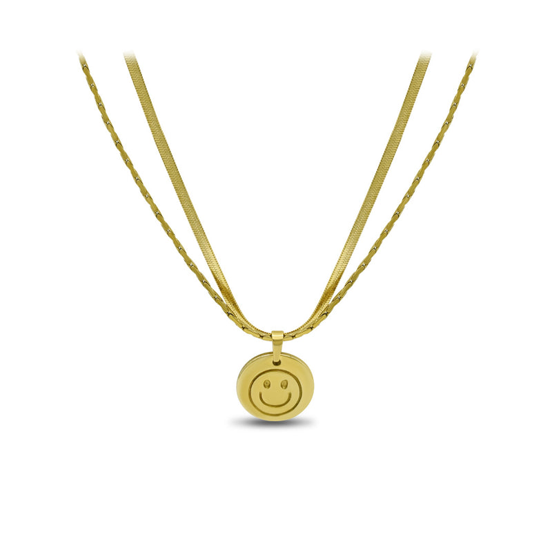 Smiley Face Pendant | NC75-18