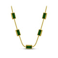 Rectangular Green Gemstone
