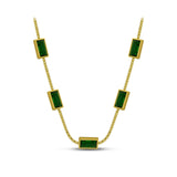 Rectangular Green Gemstone