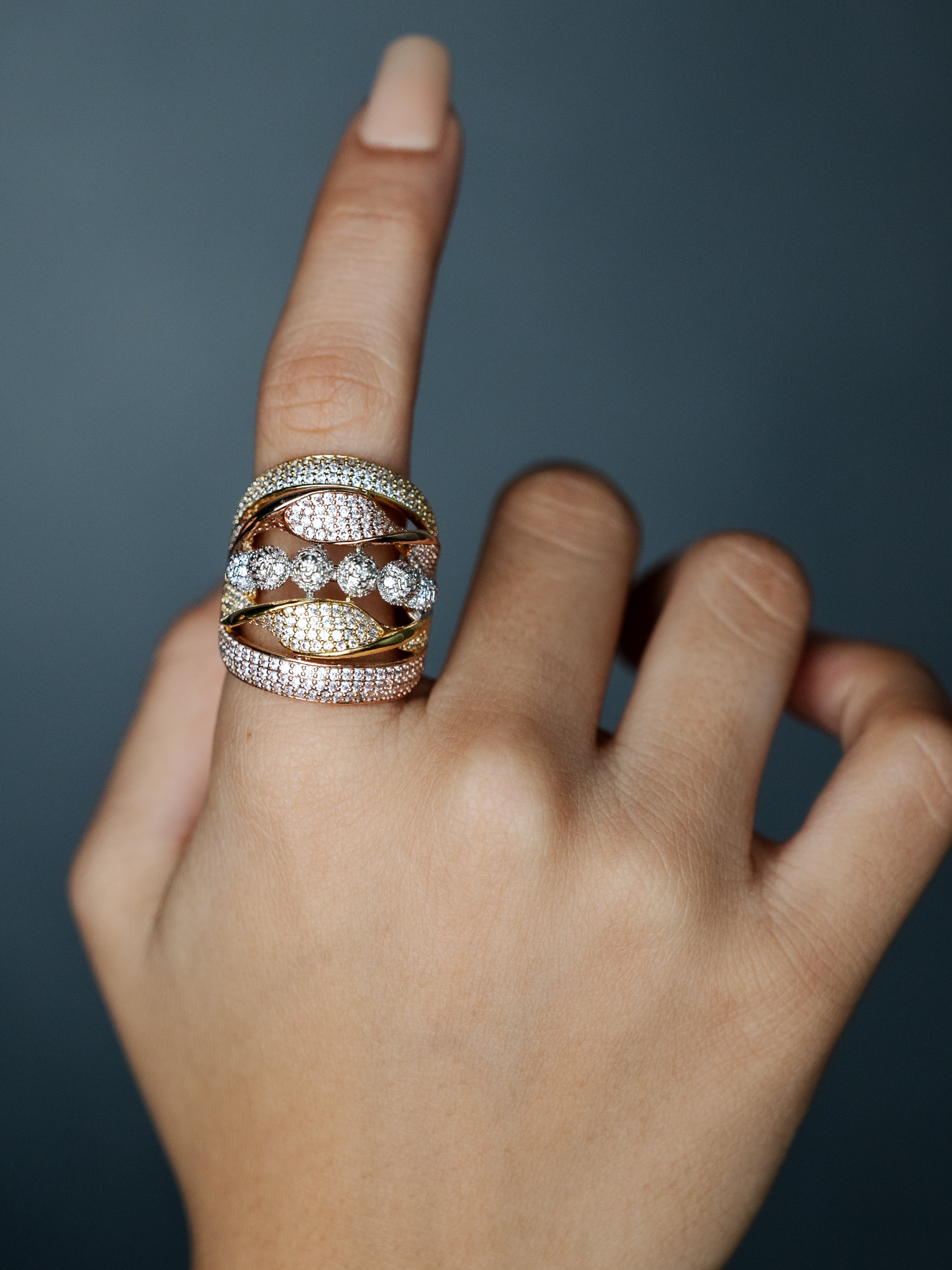 Showstopper Ring | 18k Gold Plated