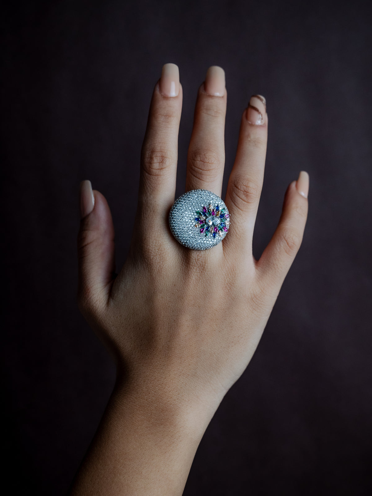 CZ Full Crystal Pave