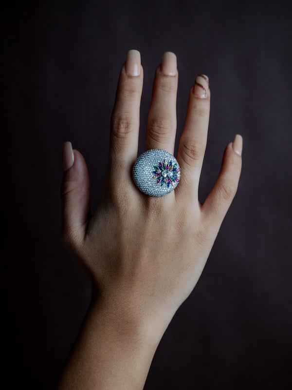 CZ Full Crystal Pave
