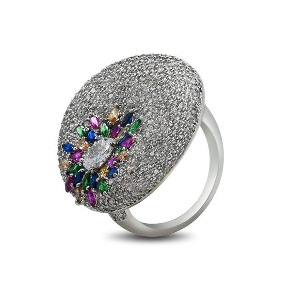 CZ Full Crystal Pave