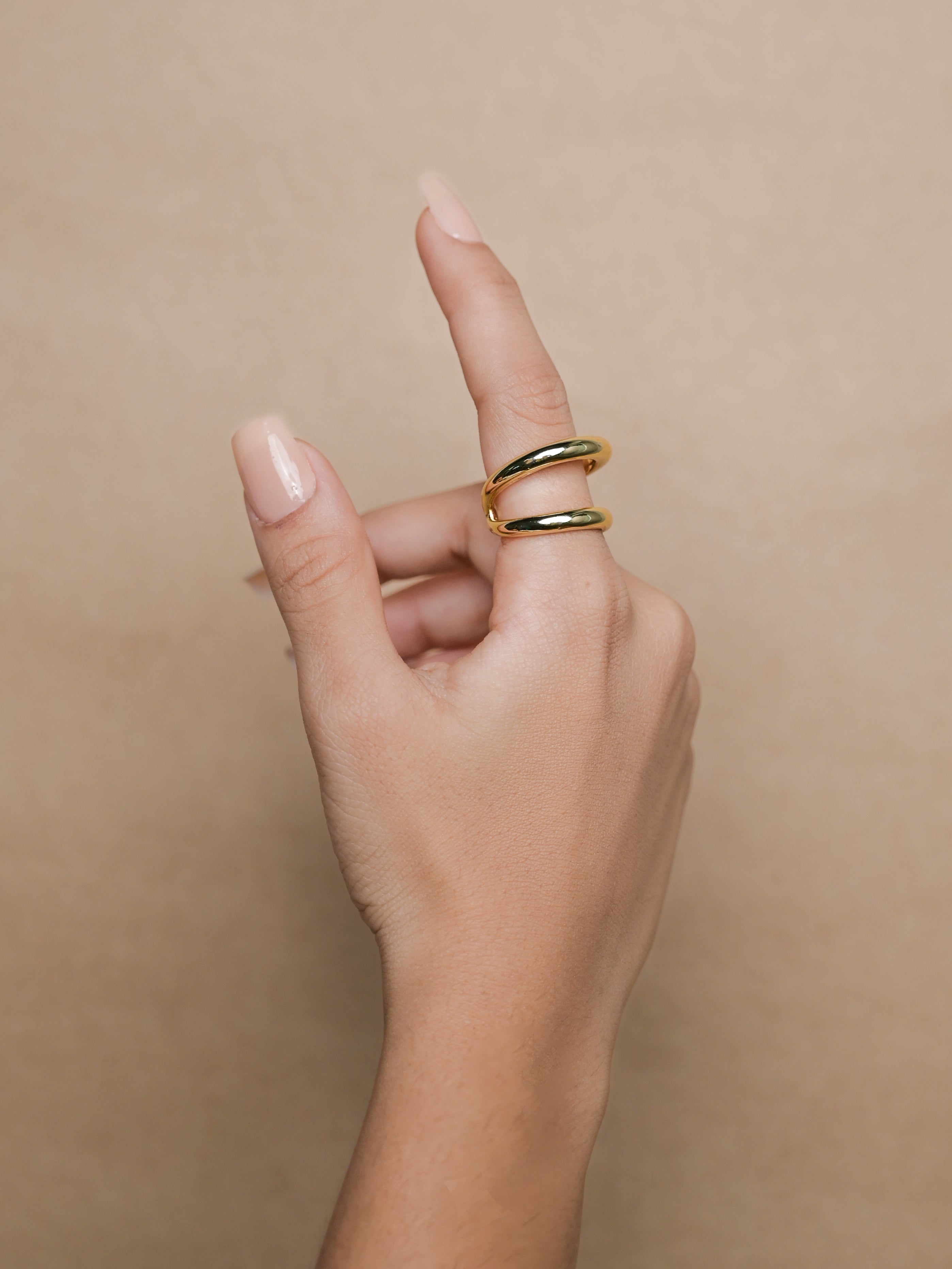 Golden Glow Ring | 18k Gold Plated