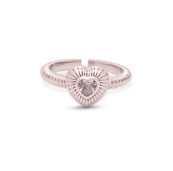 Textured Heart Diamond