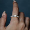 Baguette Diamond Band