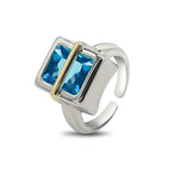 Blue Crystal Statement