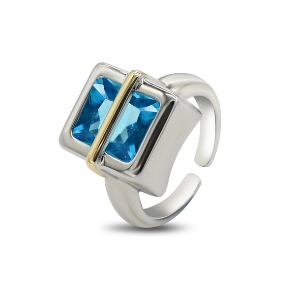 Blue Crystal Statement
