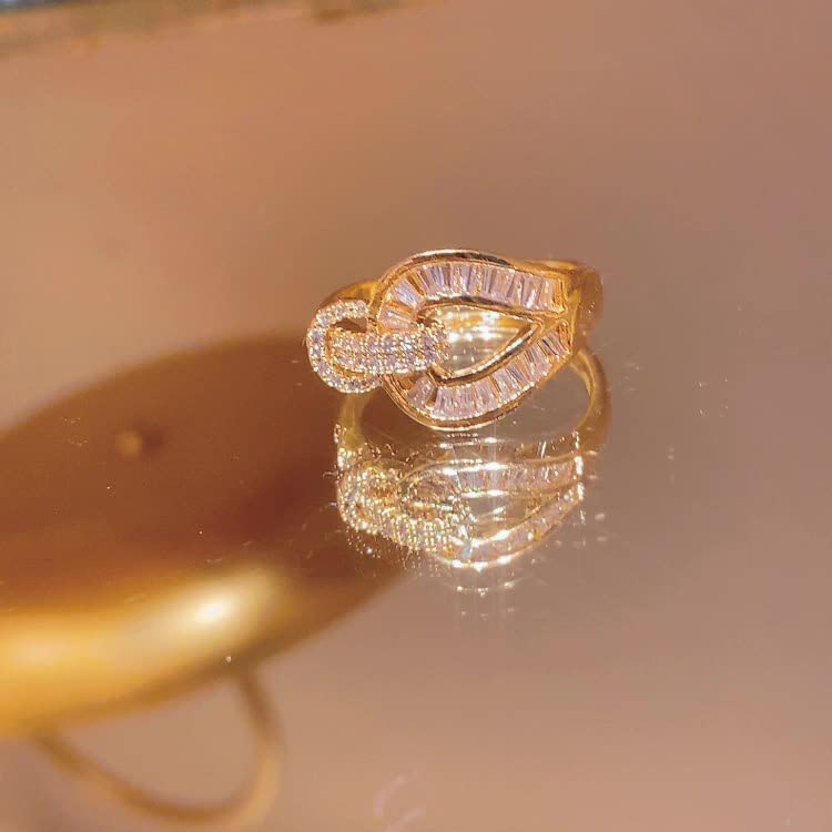 Crystal Pulse Open Ring