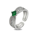 Emerald Studded Diamond