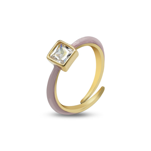 Dainty Pink Enamel
