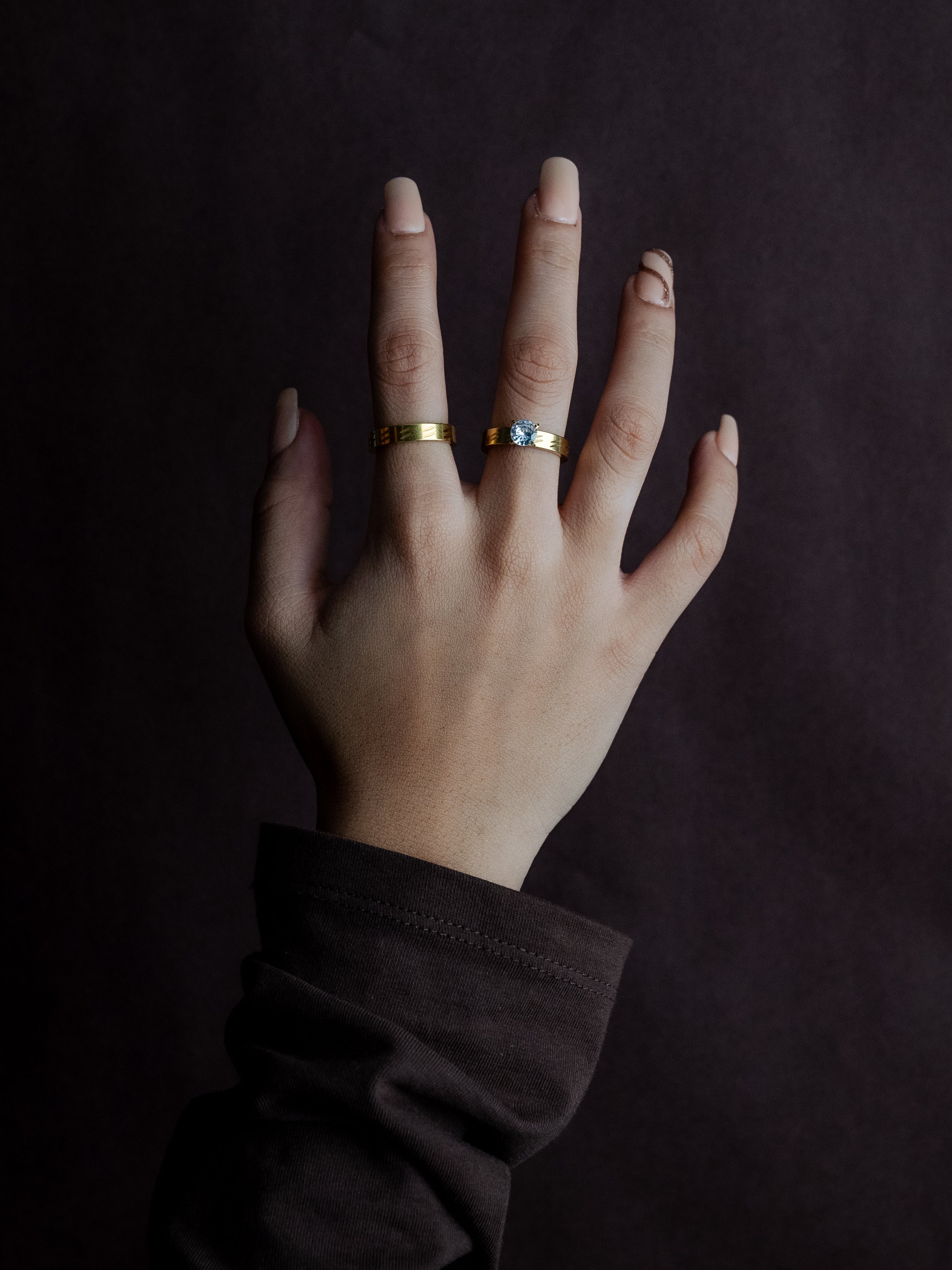 Strength Stack Ring | 18k Gold Plated