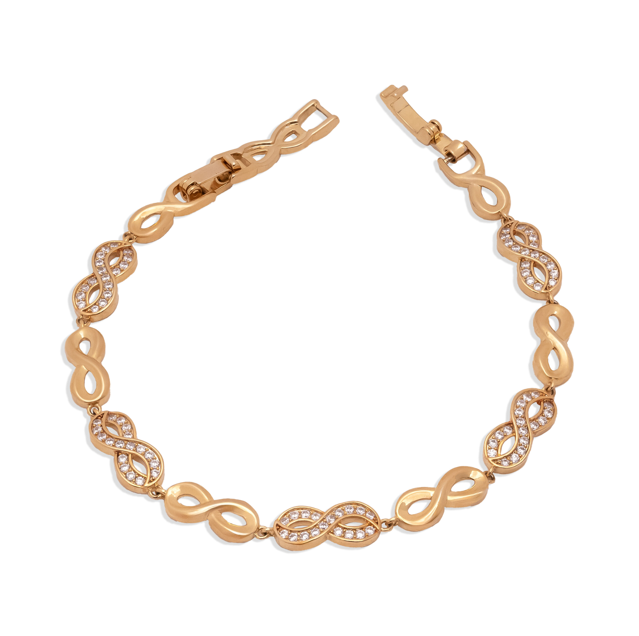 Infinity Pave Link Bracelet - Image 3