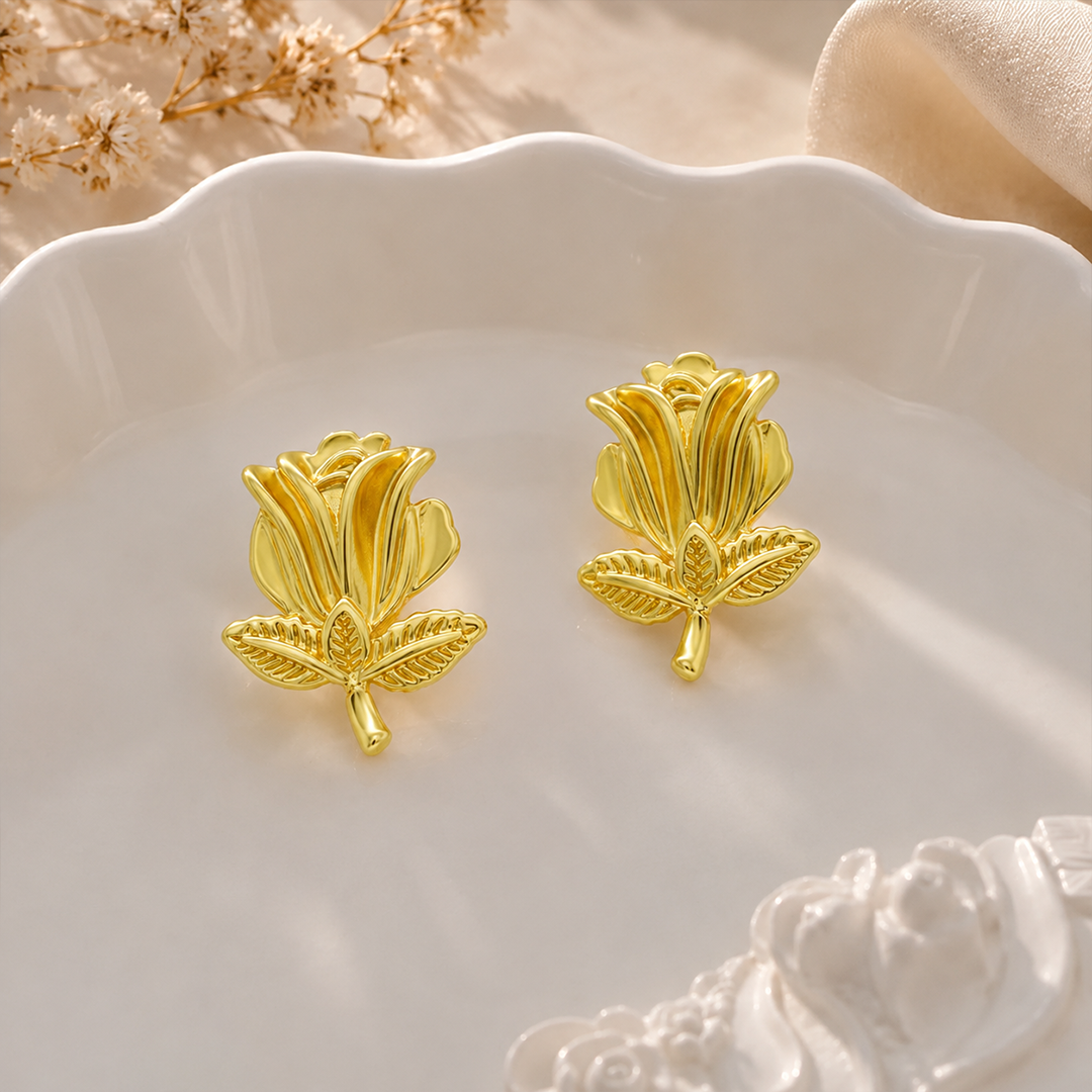 Bloom Rose Studs