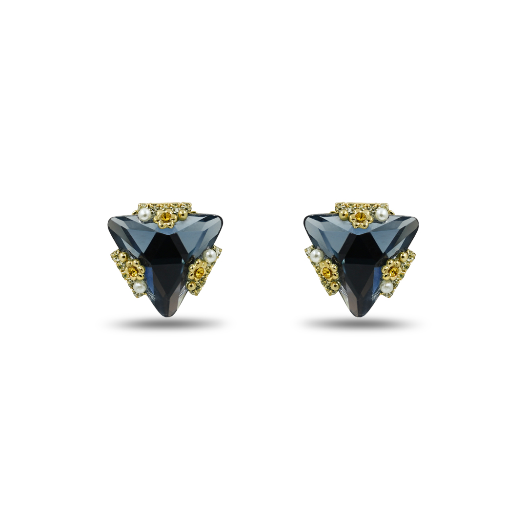 Bloom Triangular Studs