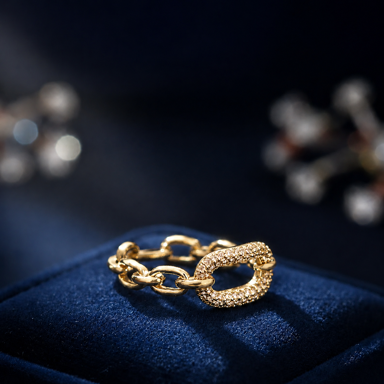 Dainty Oval Link Ring