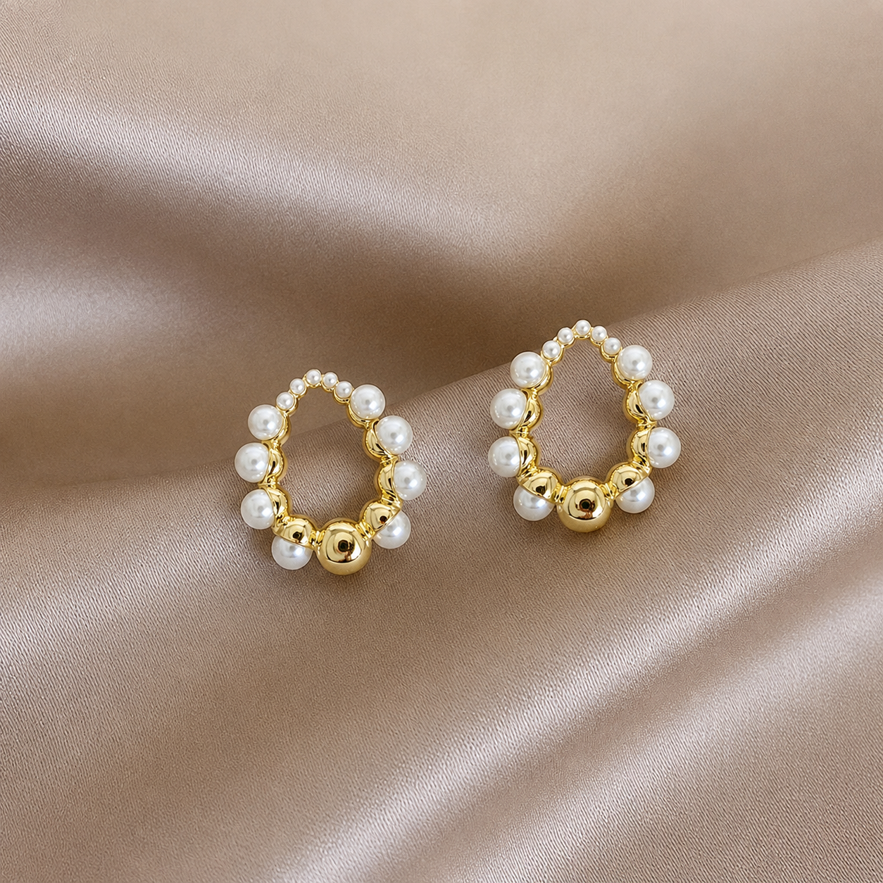 Halo Stud Earrings