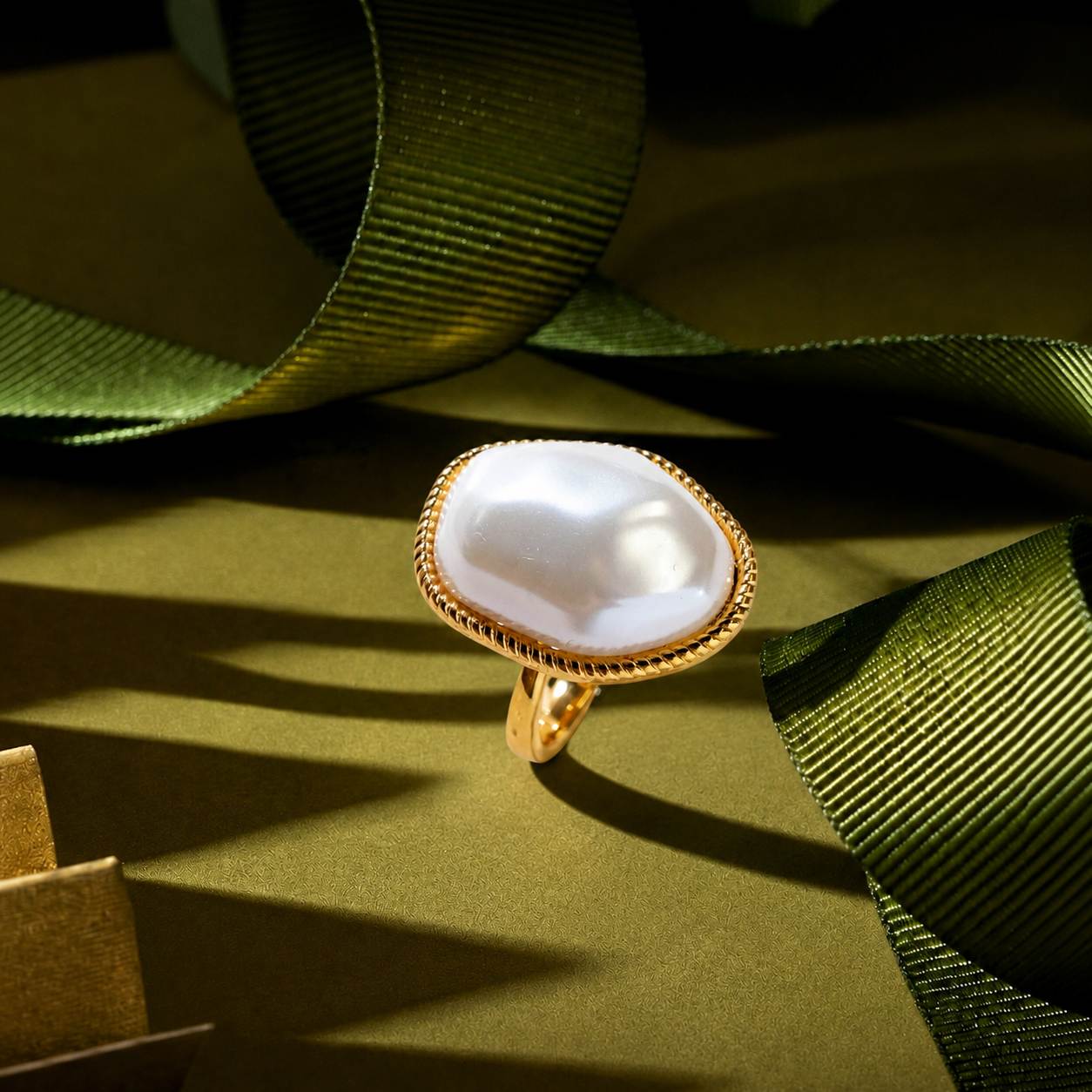 Pearl Statement Ring