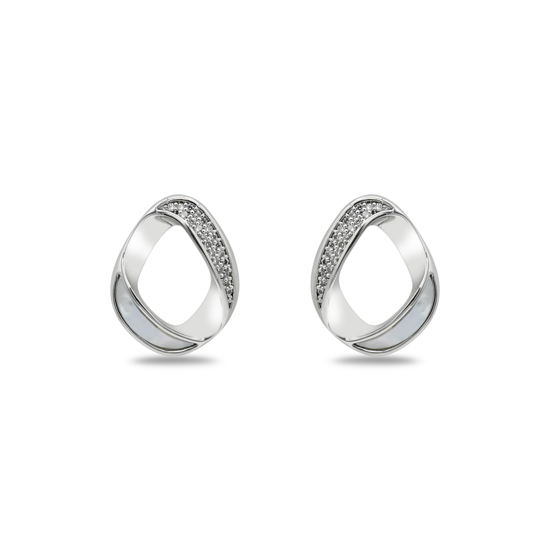 Wave Pave Studs
