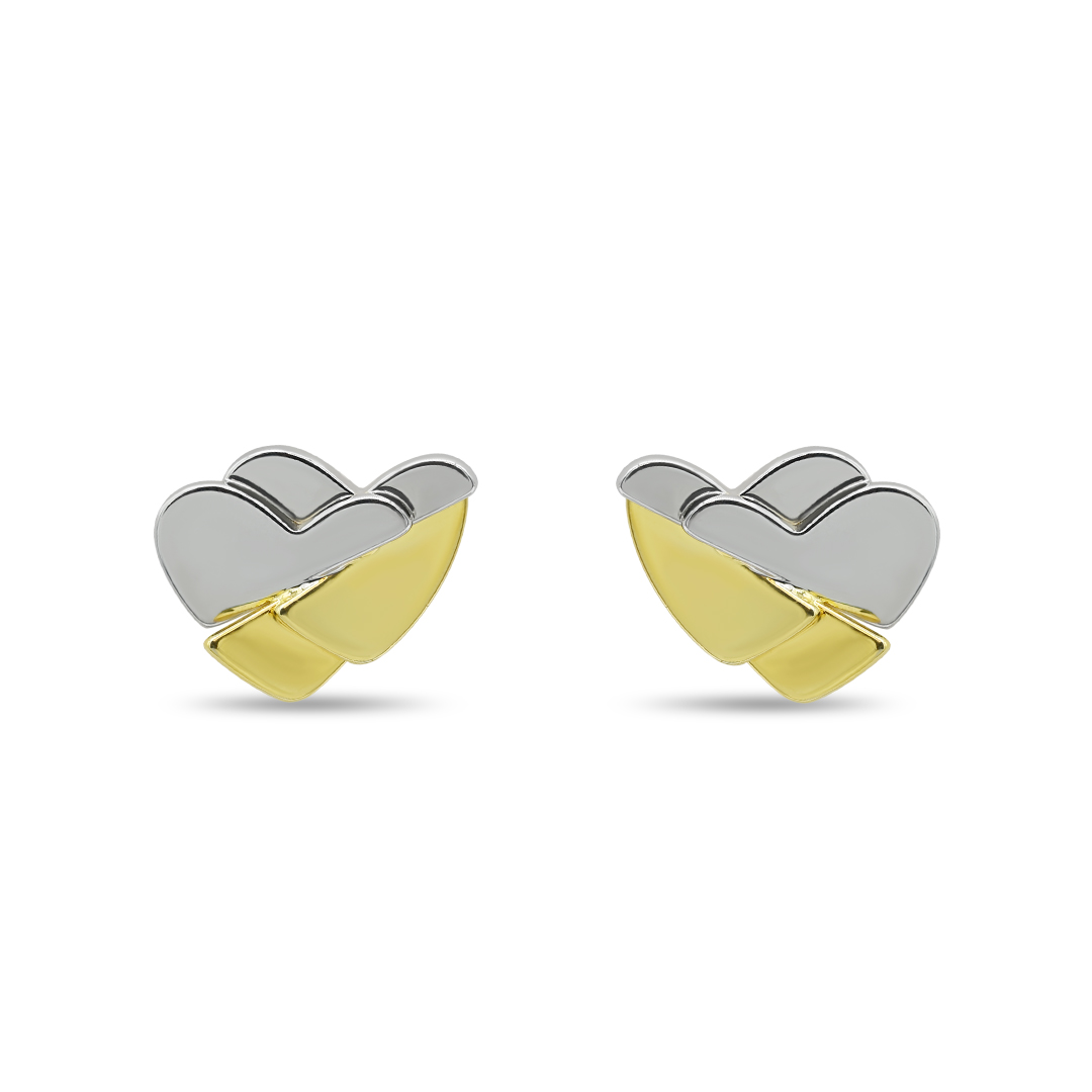 Interlocking Heart Stud