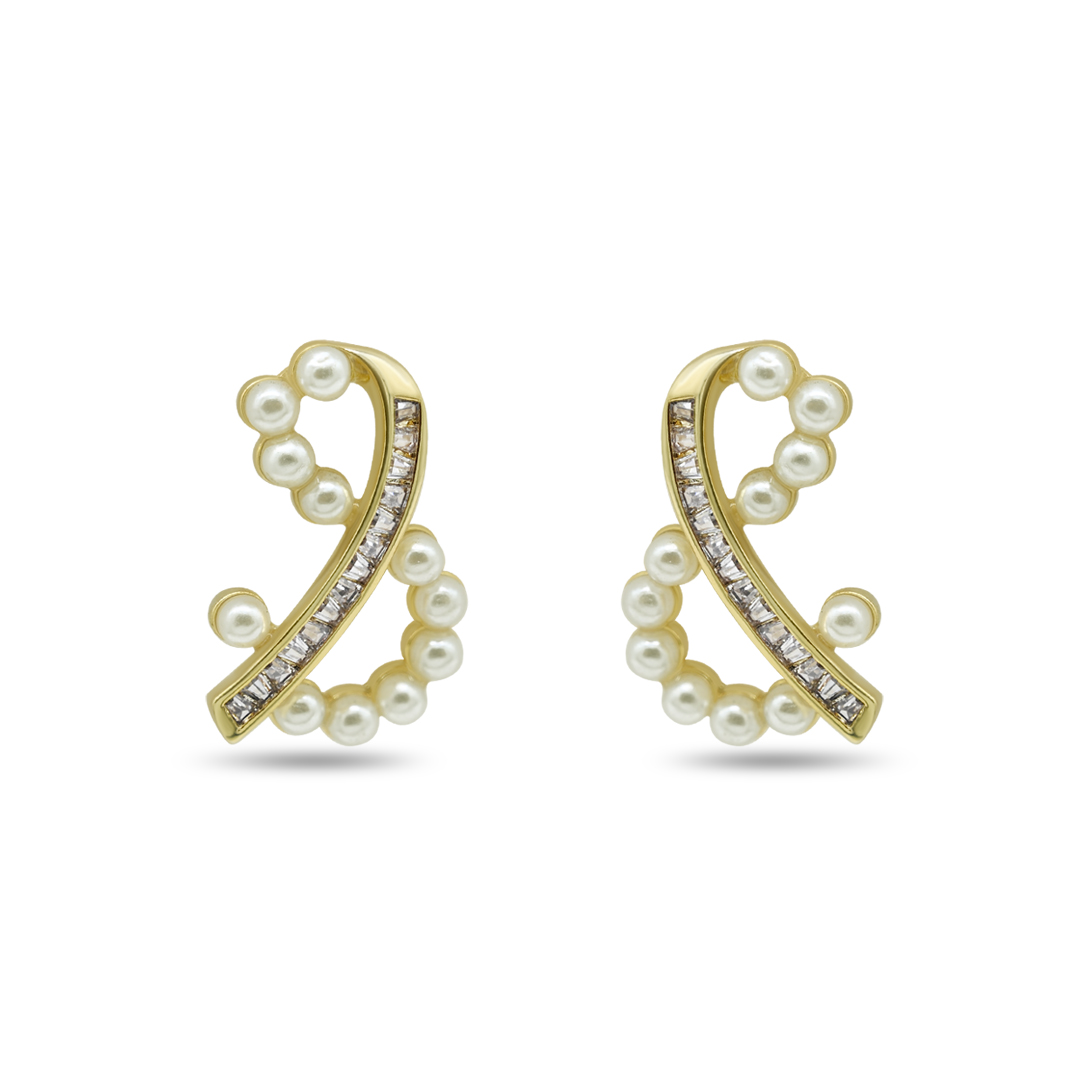 Abstract Ribbon Pearl and