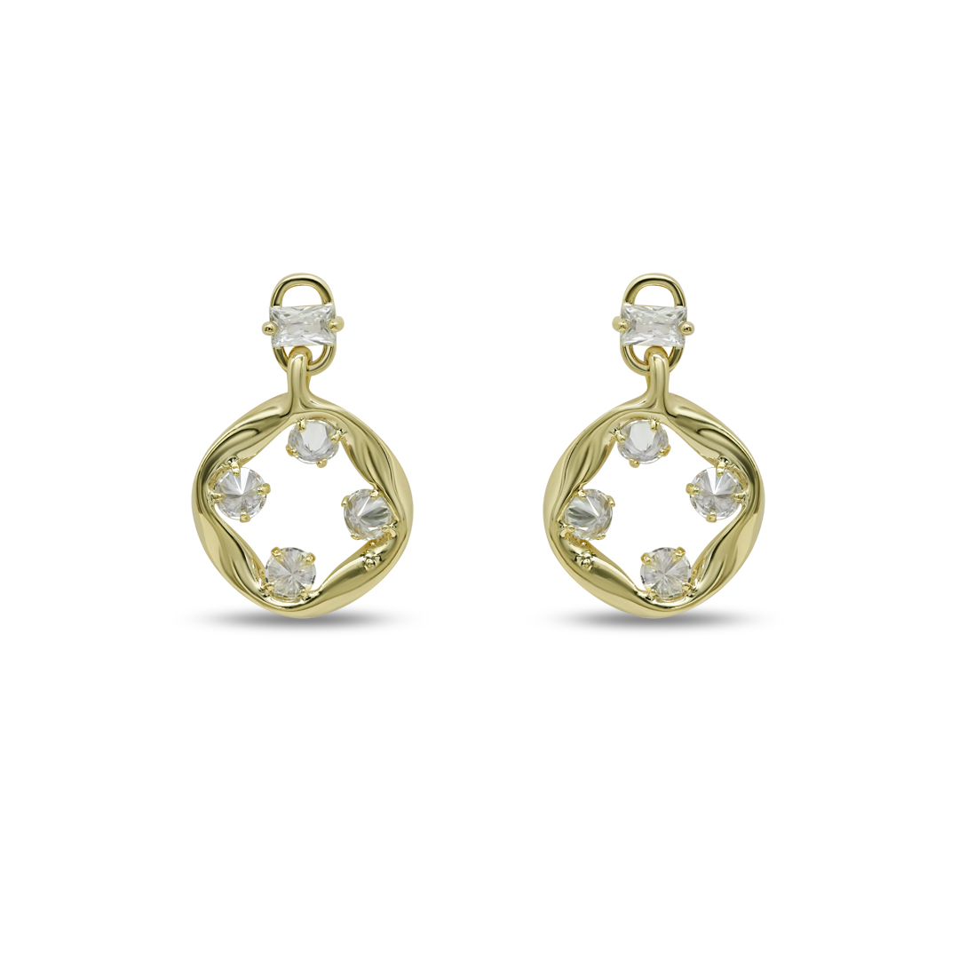 Abstract Wavy Geometric Drop
