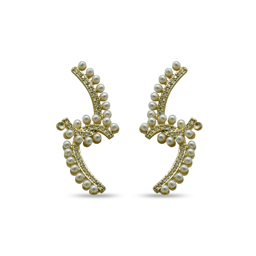 Crystal Wave Ear Climber