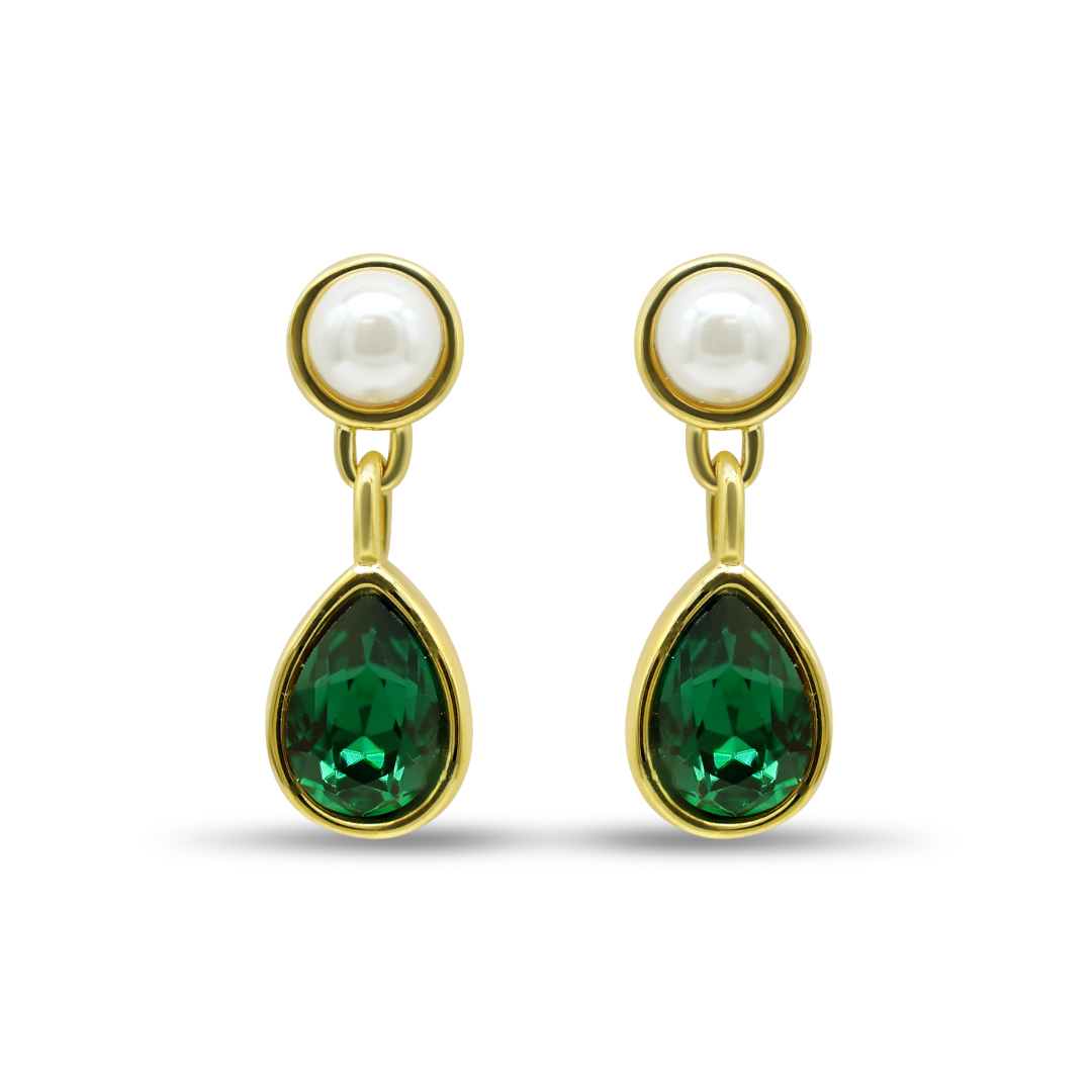 Emerald Tear Drops