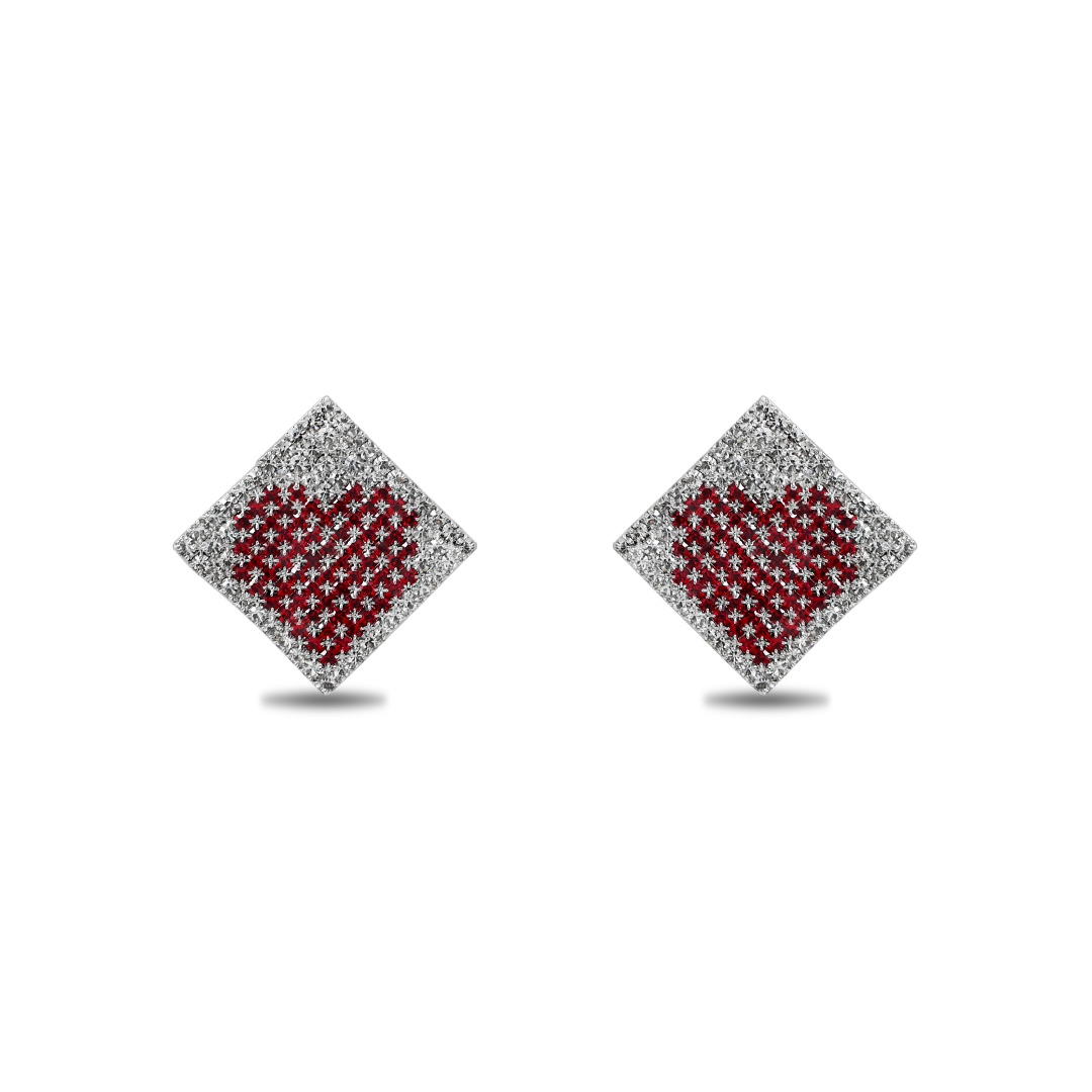 Split Pearl Studs