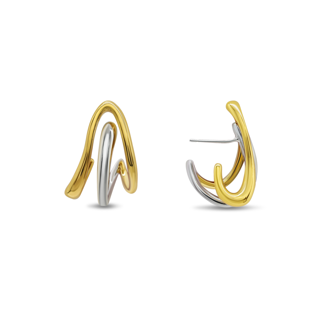 Silver Crystal Safety Pin
